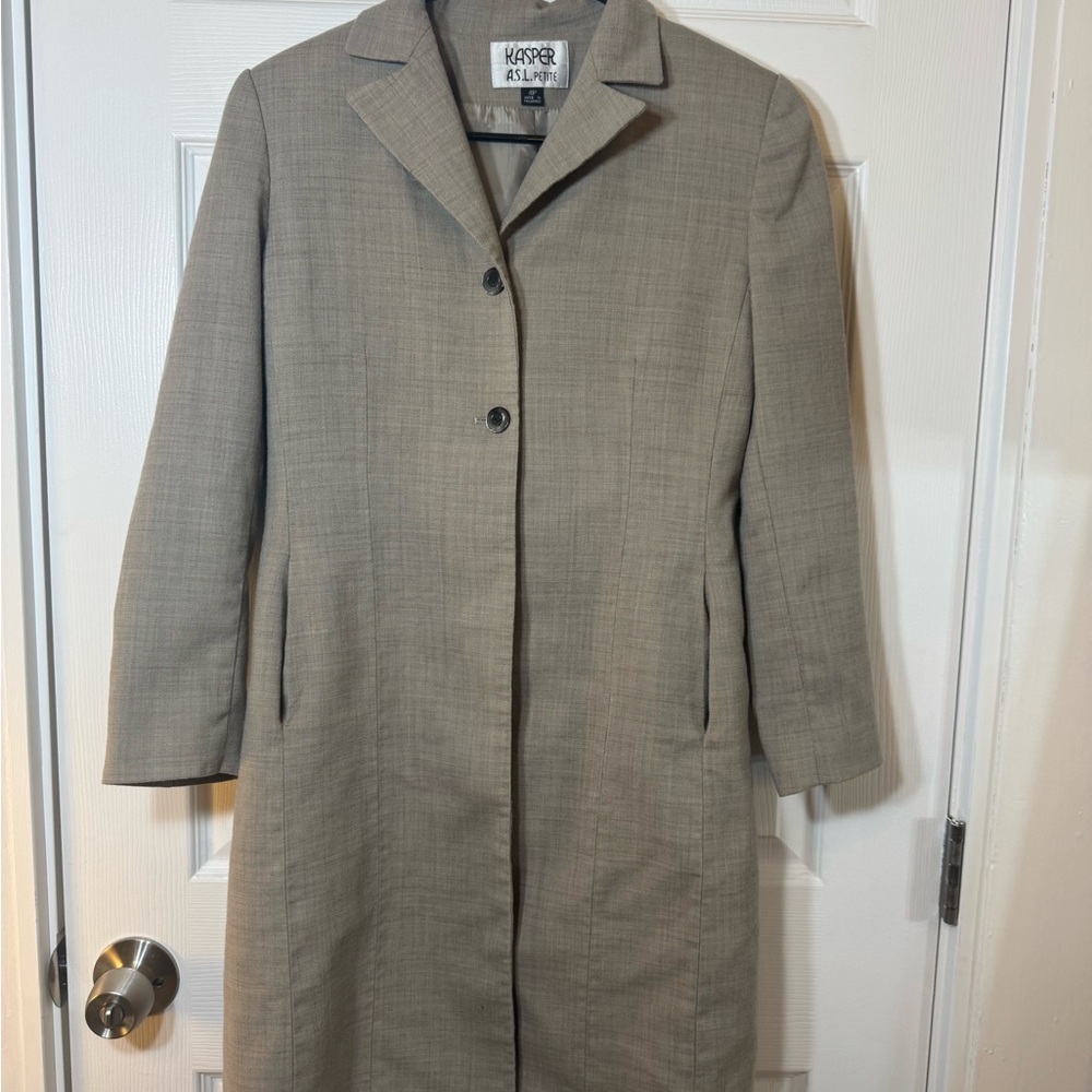 Kasper A.S.L. Petite Blazer Coat – Size 4P